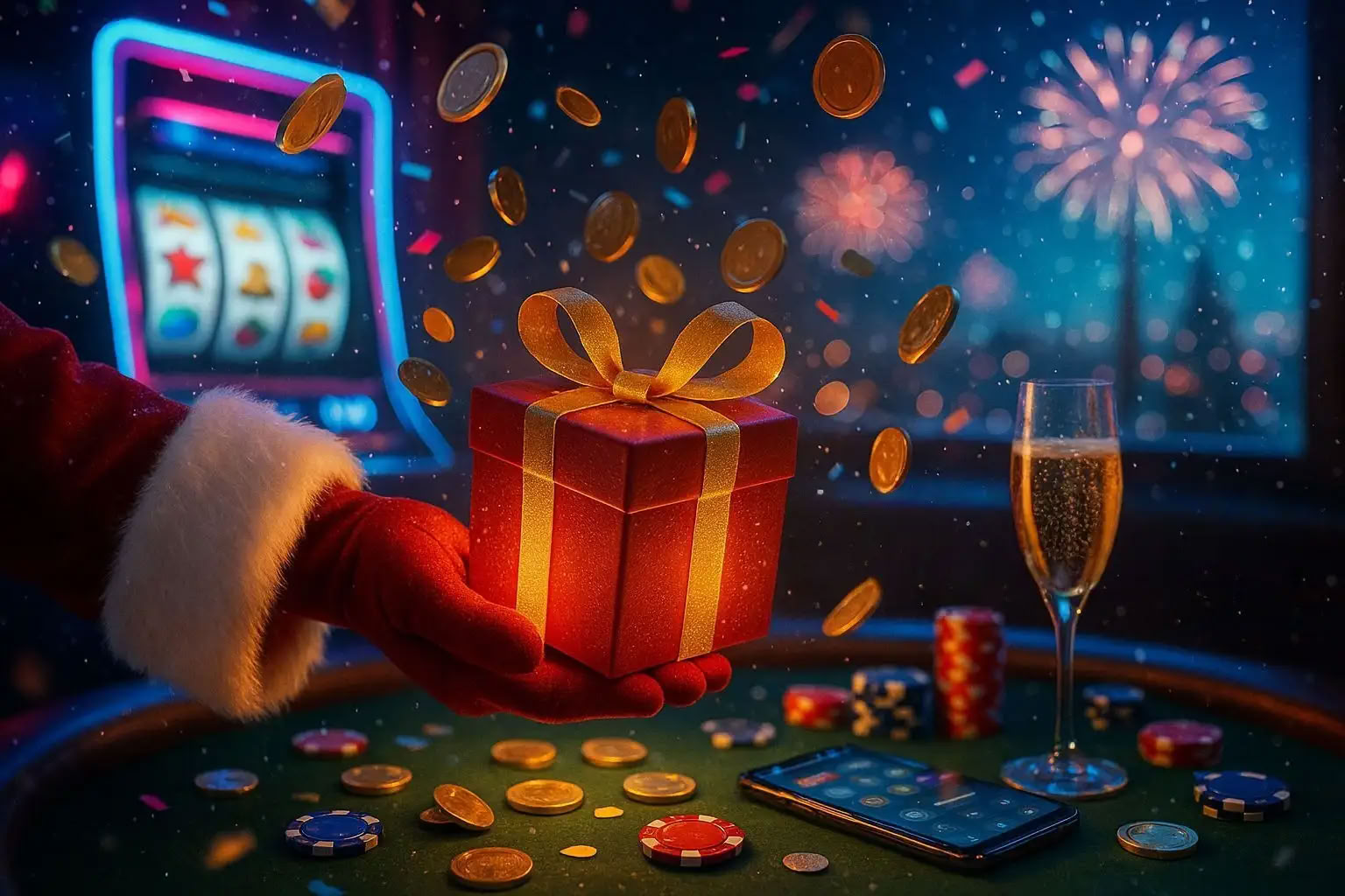 Promoções de Ano Novo no jogopu